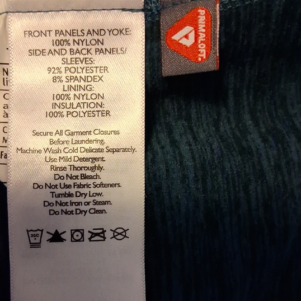 Eddie Bauer Teal Quilted Jacket - Picture 5 of 5